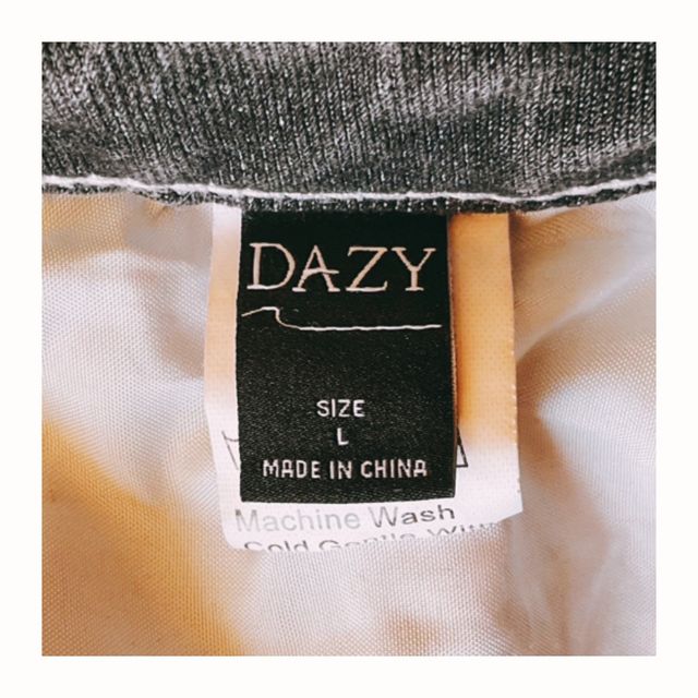 Pantalón Cintura Alta Skater Negro DAZY