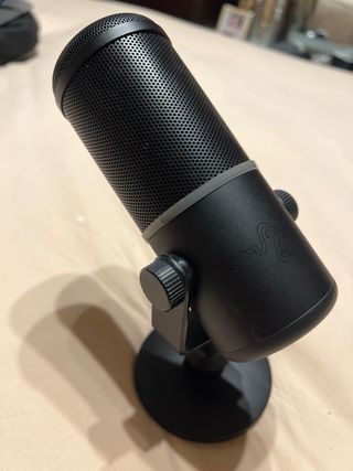 Micrófono Razer Seiren Elite + cable usb - Negro