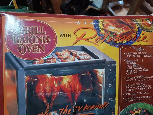 Horno asador Rotisserie