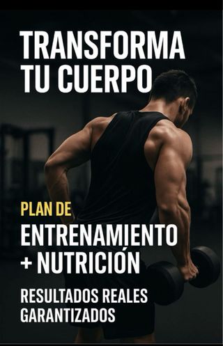 Entrenamiento personal/ nutrición deportiva