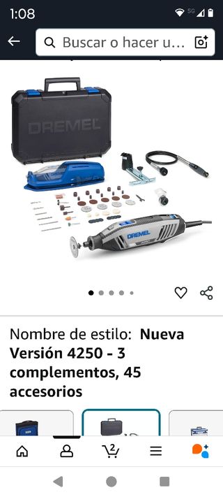 Dremel 45 accesorios - Multiherramienta