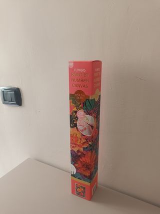Kit Dipinto numeri fiori 41,5x56cm