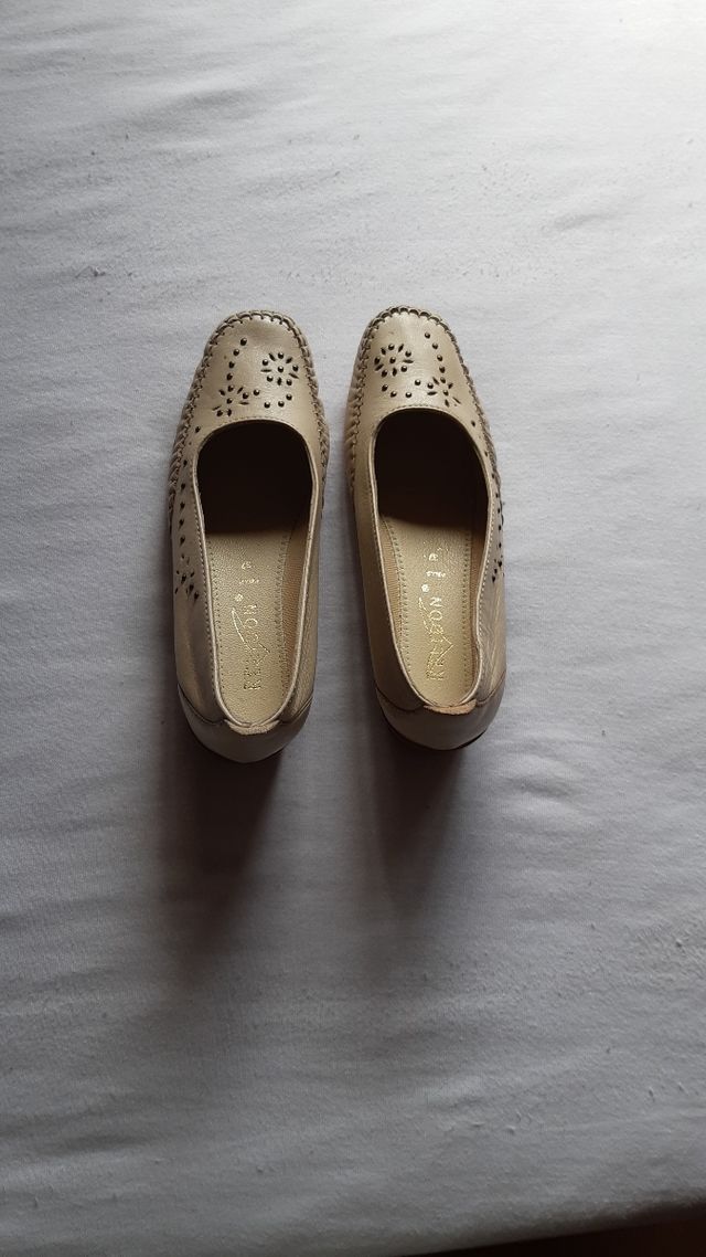 Scarpe beige eleganti donna tg 37