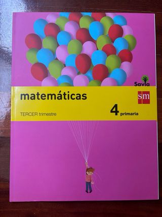 Matemáticas. 4 Primaria. Savia