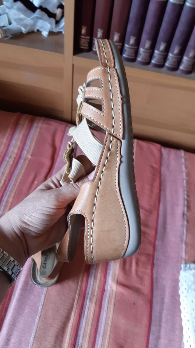 Sandali donna marroni tg 37