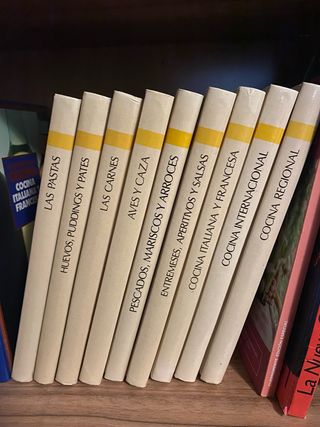 libros sobre comidas y cocina
