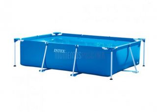 Piscina Intex rectangular azul