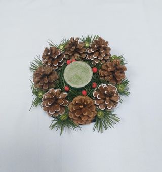 Adorno navideño, Centro de mesaN° 4