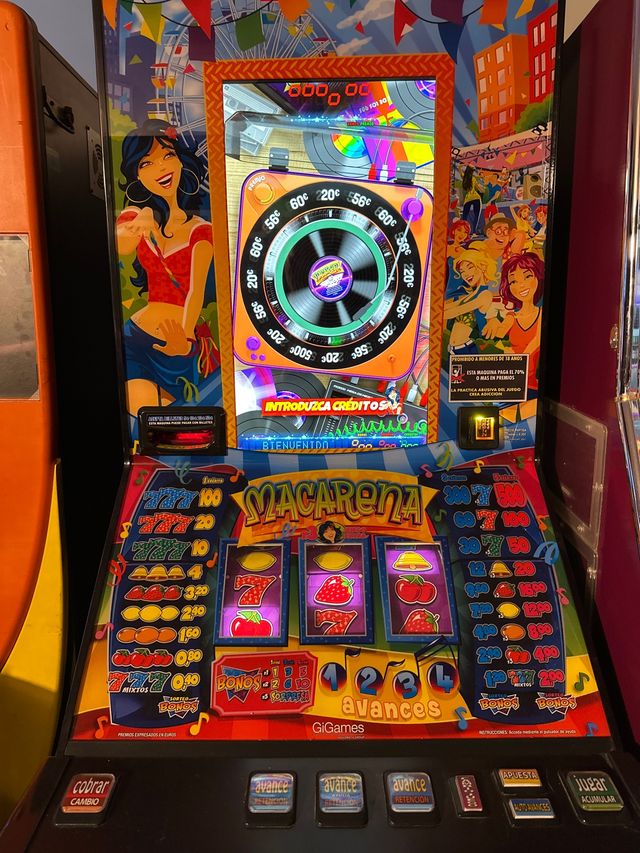 Máquina Tragaperras Macarena - GiGames