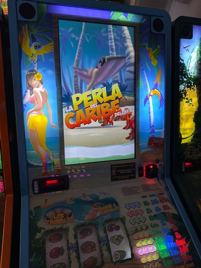 Máquinas tragaperras recreativas