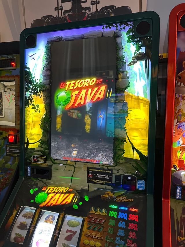 Máquinas tragaperras recreativas