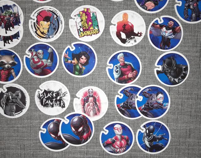 30 Tazos Marvel Fliz
