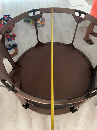 Parque infantil plegable marrón