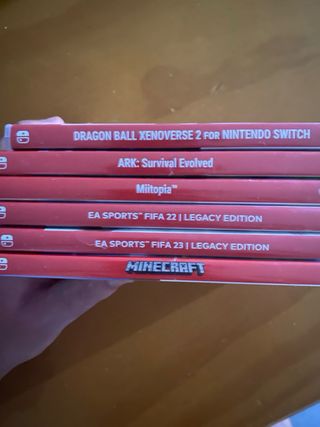 LOTE DE JUEGOS NINTENDO SWITCH.
