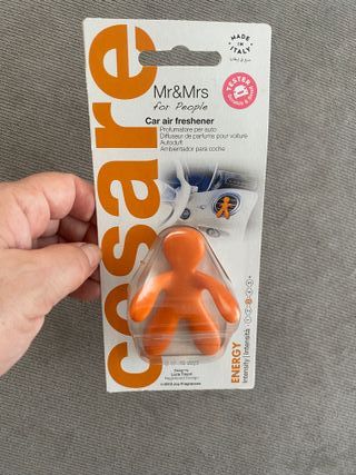 Cesare - Profumatore auto Mr&Mrs Arancio