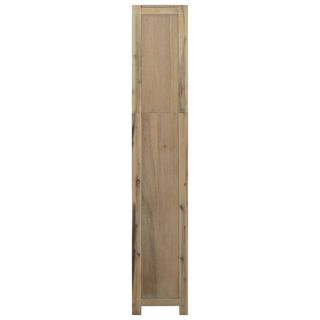 vidaXL Estantería de 6 niveles madera maciza 