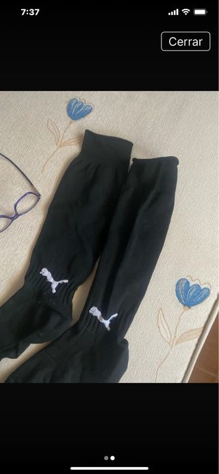 Medias PUMA fútbol - negras