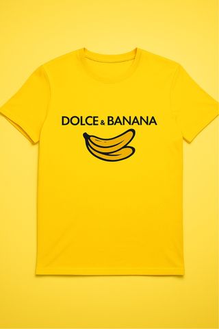 Maglietta Dolce&Banana gialla