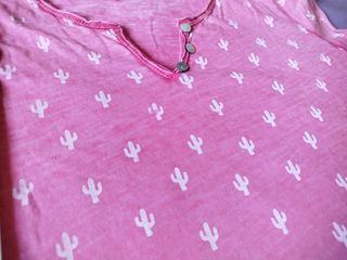Vestido Nunu cactus rosa