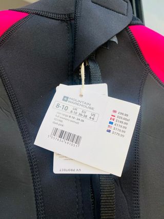 Traje Neopreno Mujer 36-38