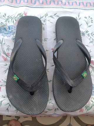 Chanclas Brasil - Negras