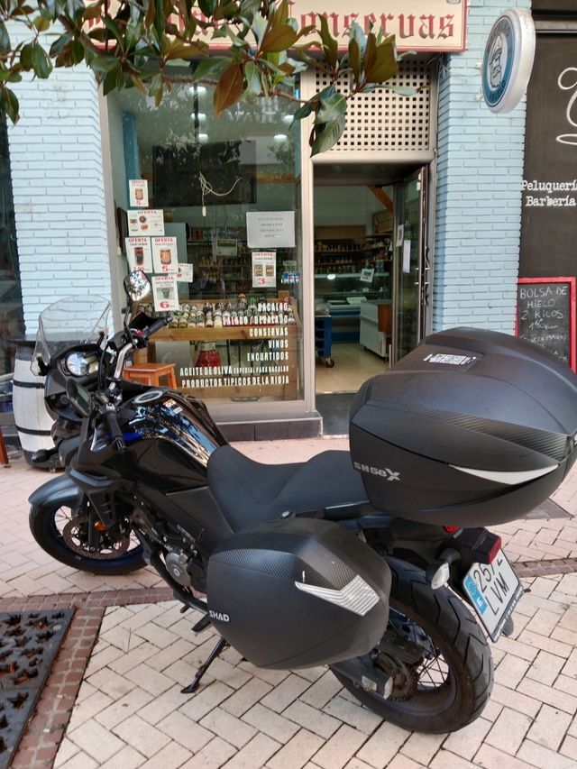 Suzuki V-Strom 650 + Shad