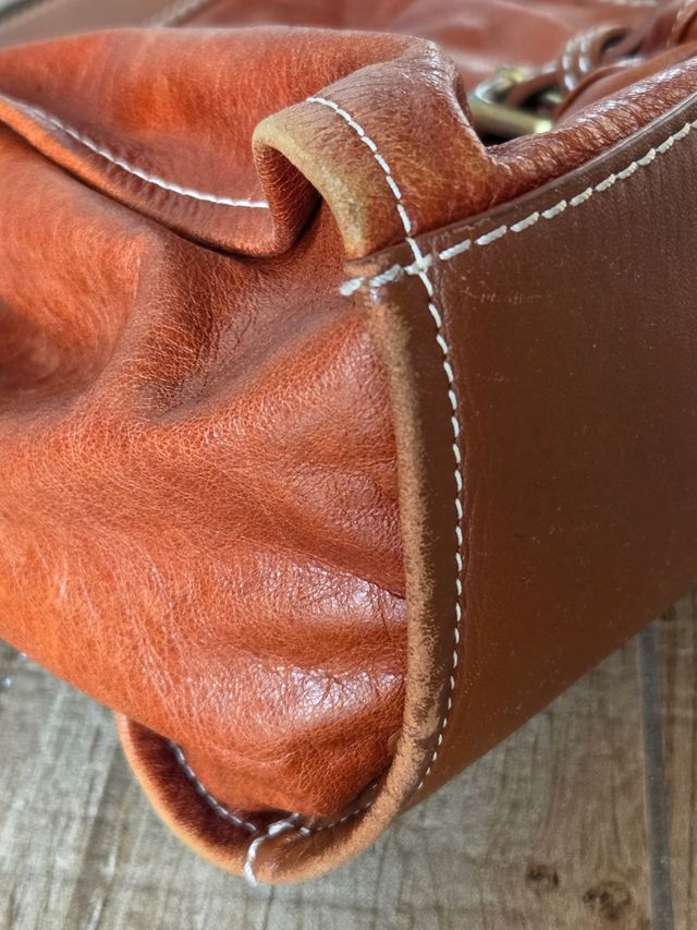 Bolso La Pagayo vintage marrón