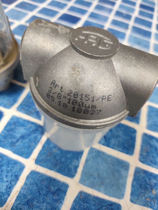 Filtros gas-oil usados