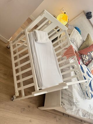 Minicuna colecho Allegra 5 en 1 + colchón