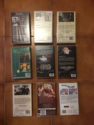 Peliculas clasicas en VHS