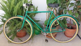 Bicicleta GAC vintage verde