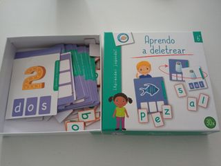 Juegos educativos: Deletrear, escribir y contar
