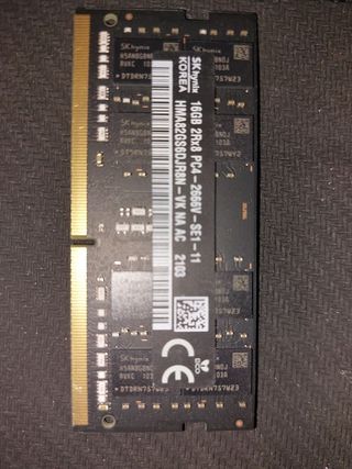 12x Módulos RAM SK hynix 16GB DDR4.  Precio unidad
