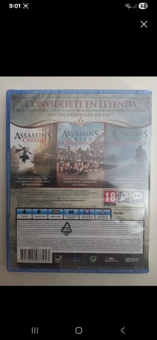 NUEVO Assassin's Creed Ezio Collection PS4