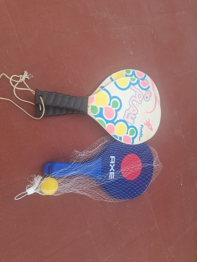 Palas playa - 4 paletas y una pelota