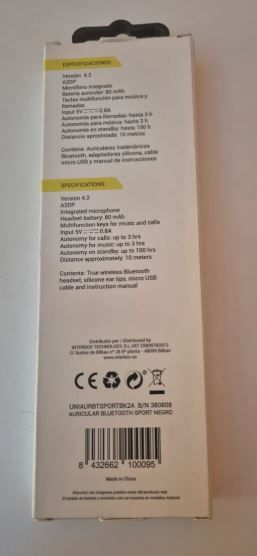 Auriculares inalámbricos Bluetooth