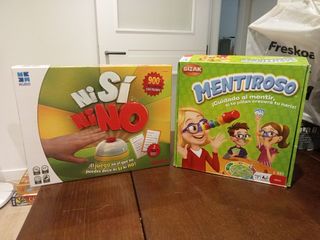 Juegos de mesa: Ni Si Ni No + Mentiroso