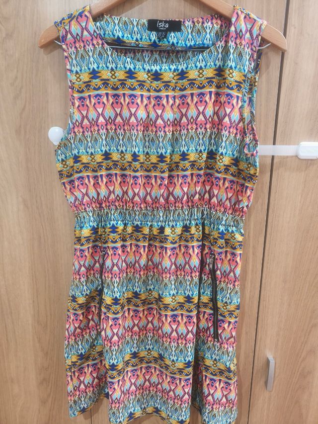 Vestido Iska L multicolor