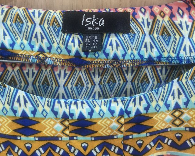 Vestido Iska L multicolor