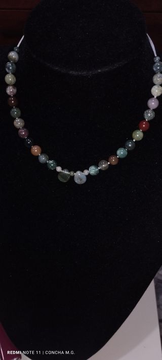Pulsera Labradorita Virgen Pilar M&M