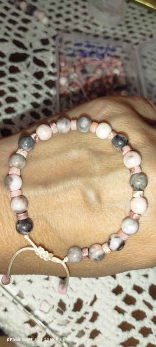 Pulsera Labradorita Virgen Pilar M&M