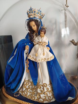 Virgen con Niño - Antigua - Bélgica,realizada en c