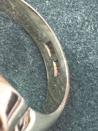 Anillo sello oro 14k - escudo armas