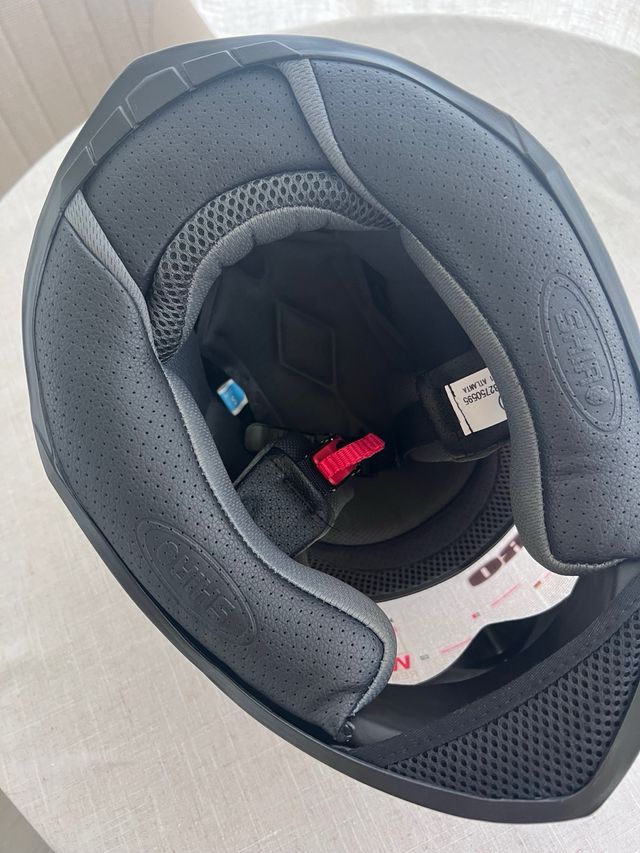 CASCO SHIRO SH-881: Negro/Amarillo (TALLA S -55cm)