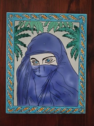 Quadro Ceramica Dipinto a Mano