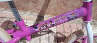 BICICLETA SIN PEDALES PAW PATROL