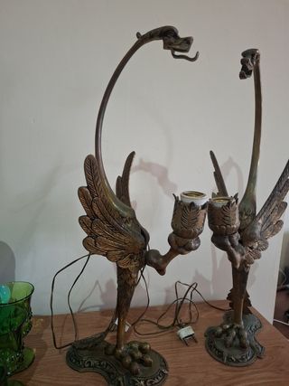 PAREJA DE LAMPARAS DE MESA