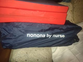 Colchoneta plegable con cuna de viaje