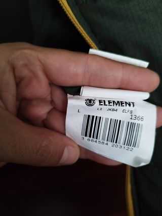 Chaqueta Element verde oliva hombre