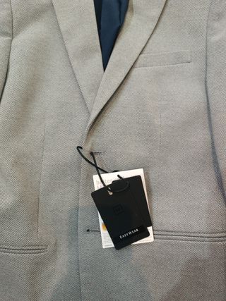 Americana gris Easy wear( corte inglés)talla 46